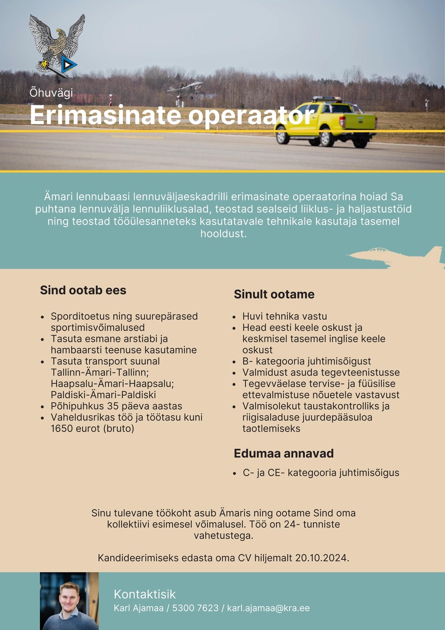 Õhuvägi Erimasinate operaator