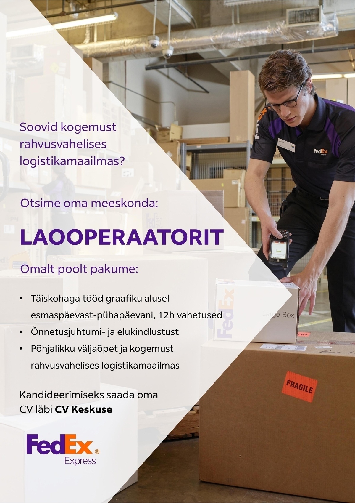 FedEx Express Estonia AS Laooperaator