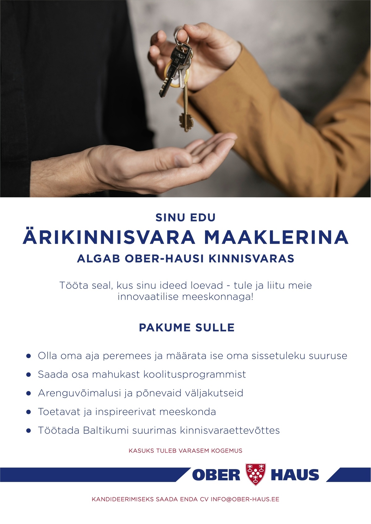 Ober-Hausi Kinnisvara AS Ärikinnisvara maakler