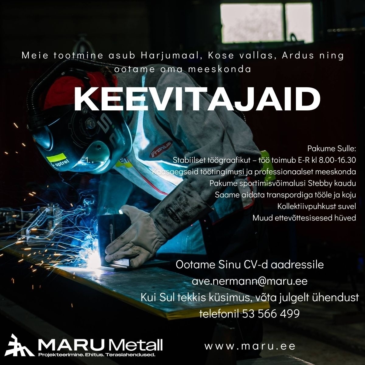 Maru Metall AS Keevitaja