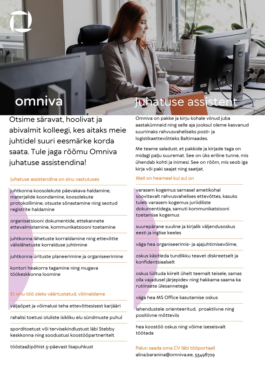 Omniva Juhatuse assistent