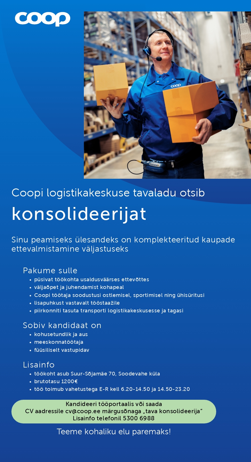 Coop Eesti Keskühistu Konsolideerija (tavaladu)