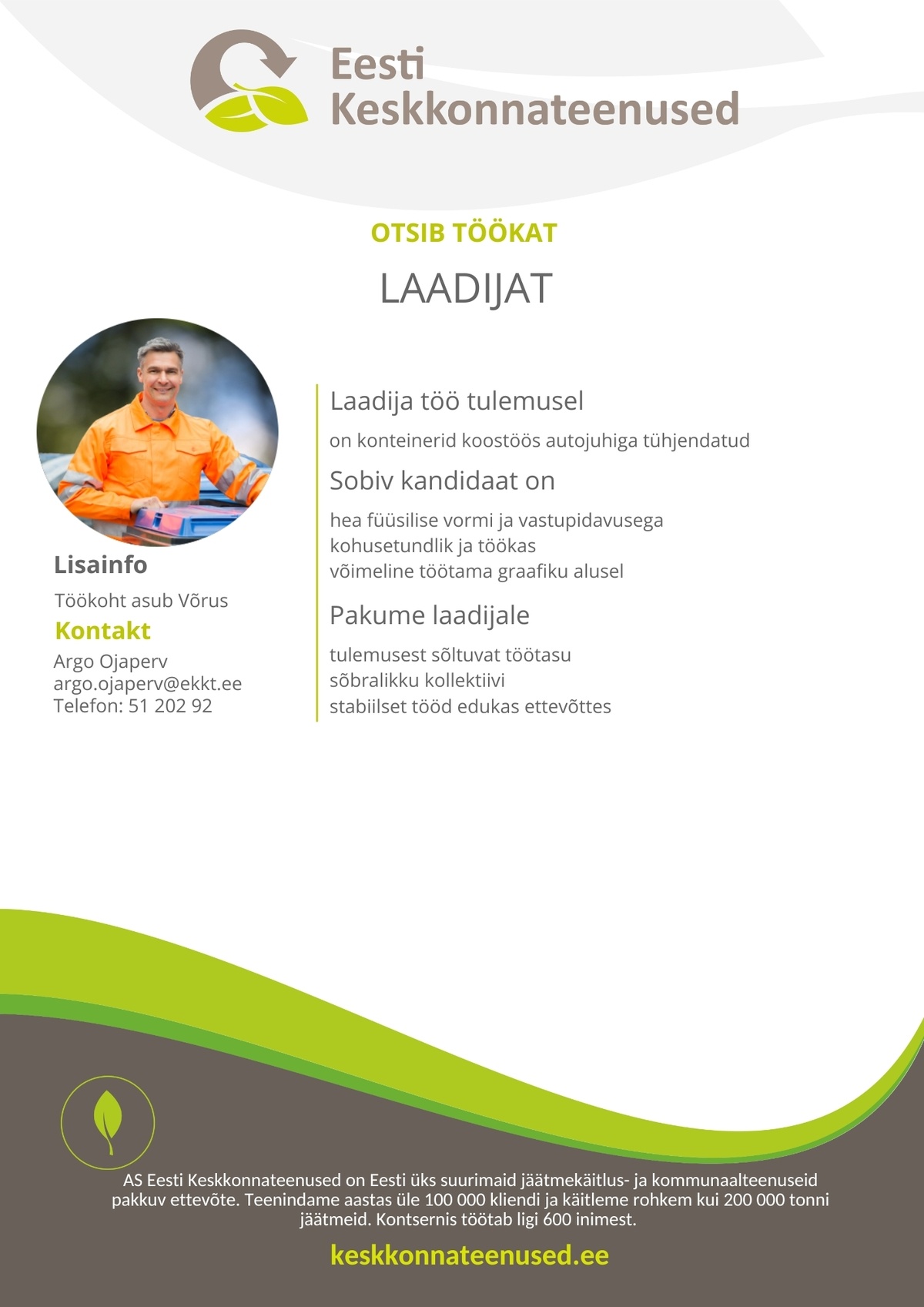 Eesti Keskkonnateenused AS Laadija