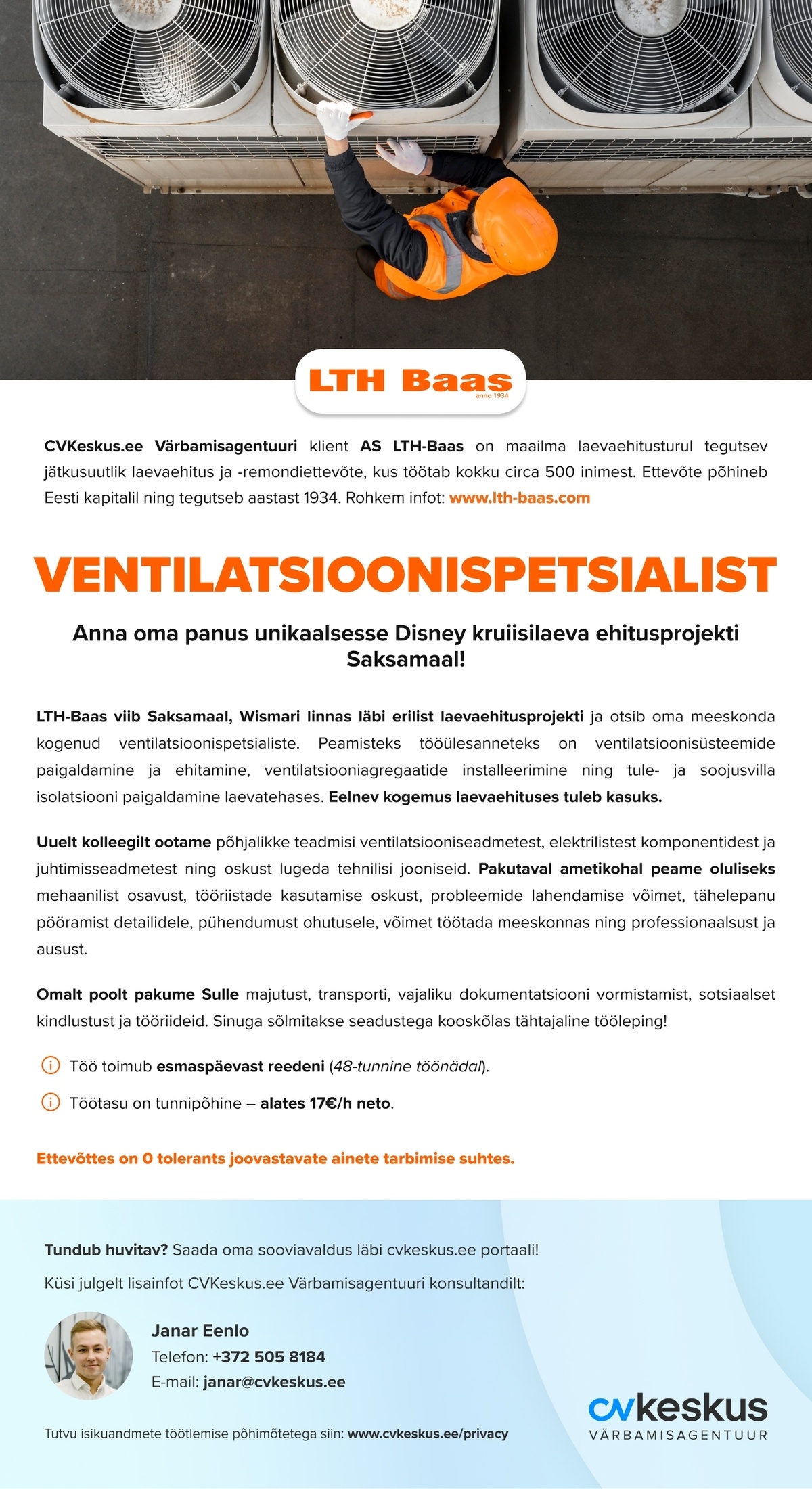 AS LTH-Baas VENTILATSIOONISPETSIALIST