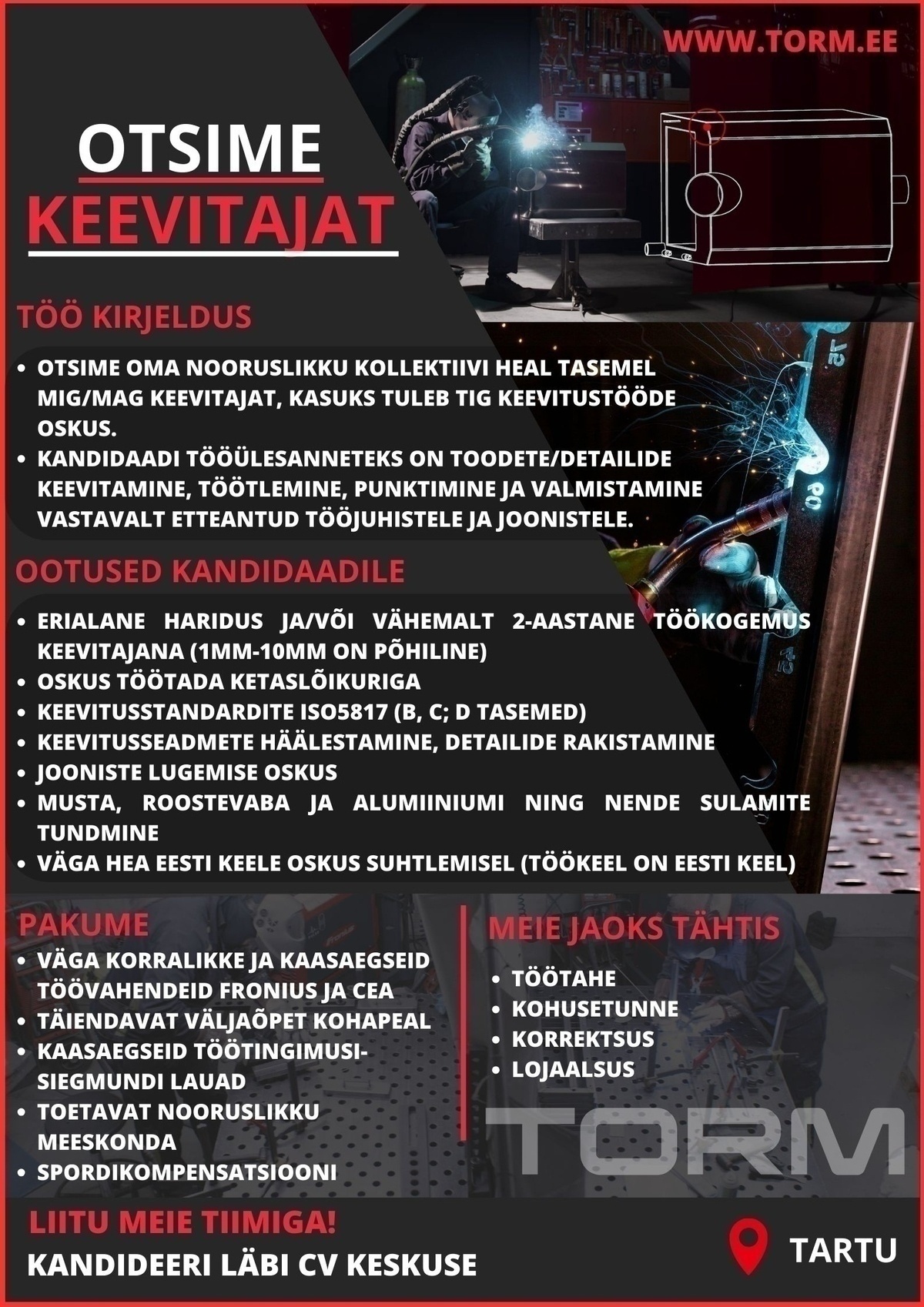 Torm Metall Keevitaja