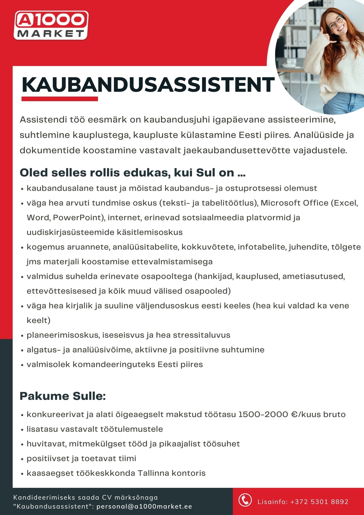 A1M OÜ - A1000Market Kaubandusassistent