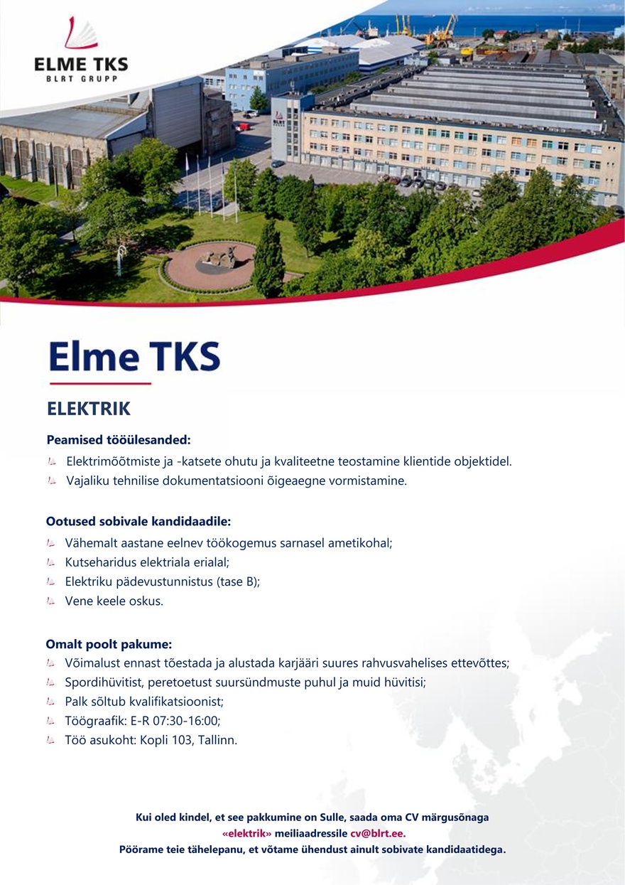 ELME TKS Elektrik