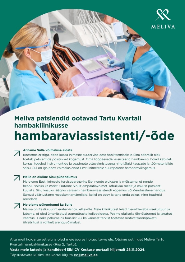 Meliva Hambaraviassistent/-õde