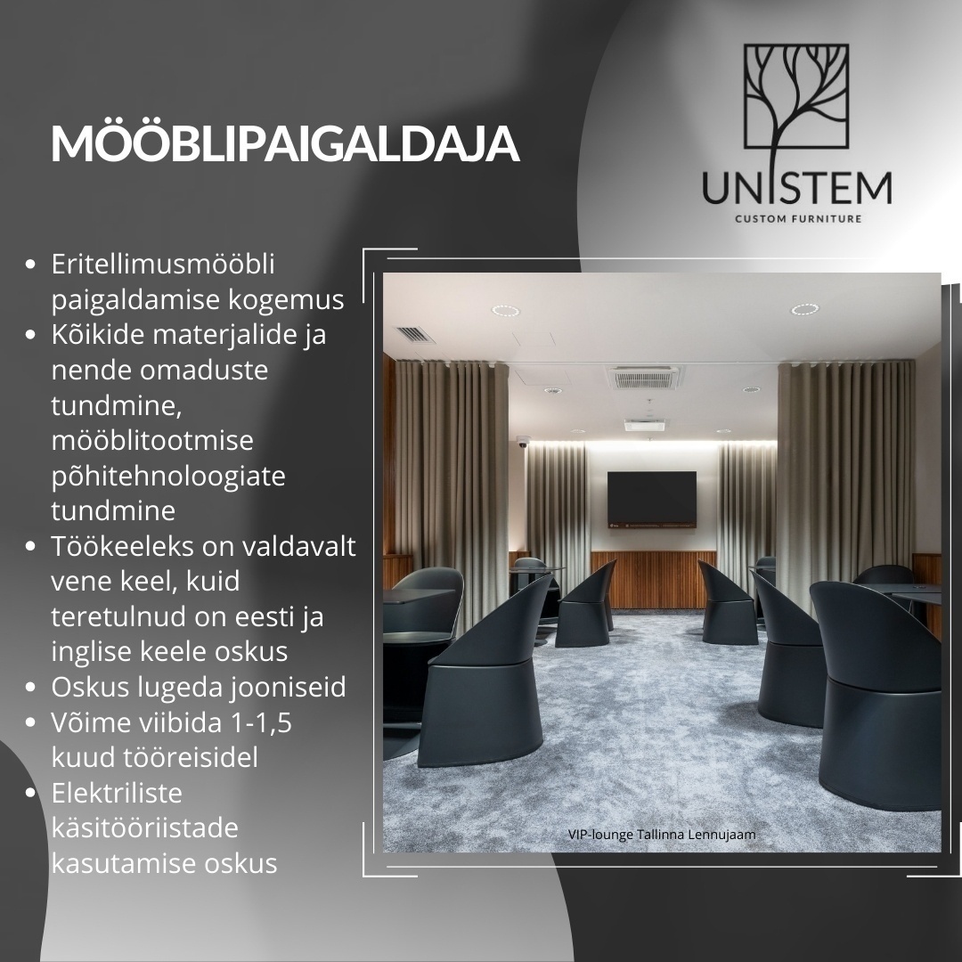 Unistem OÜ Mööblipaigaldaja