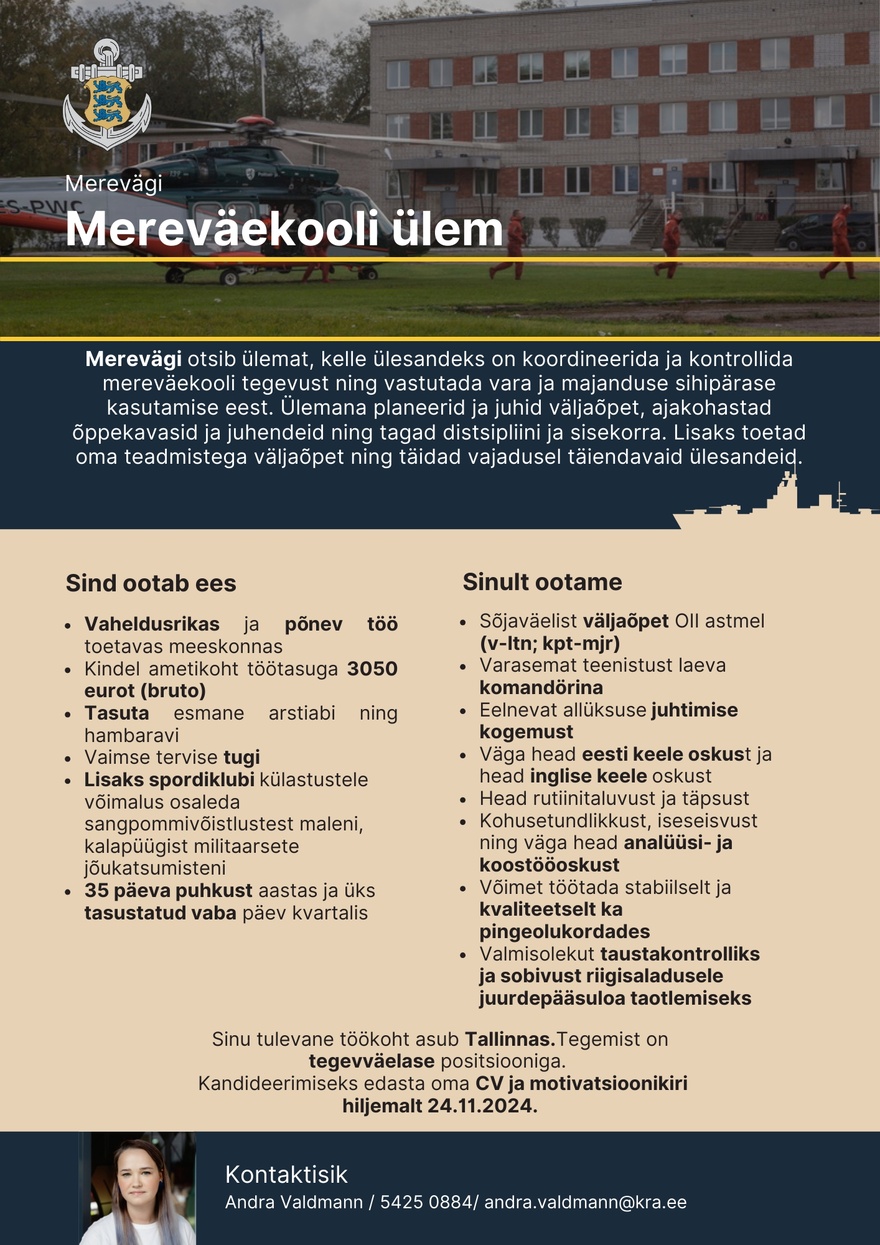 Merevägi Mereväekooli ülem