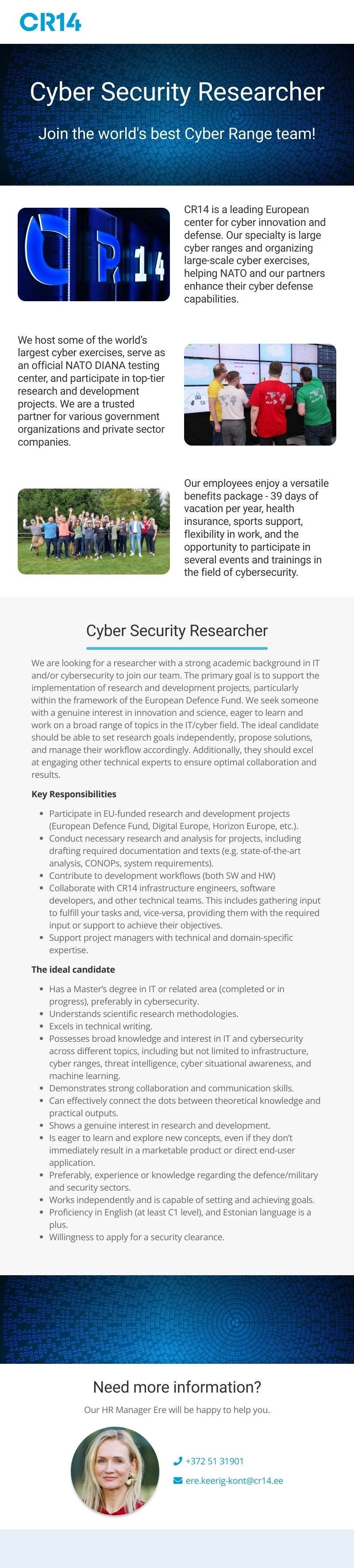 CR14 SA Cyber Security Researcher