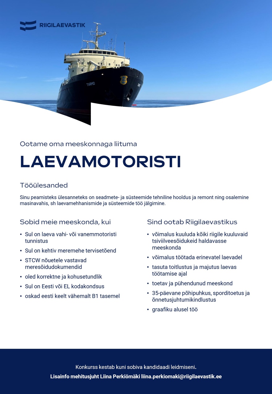 Riigilaevastik Laevamotorist