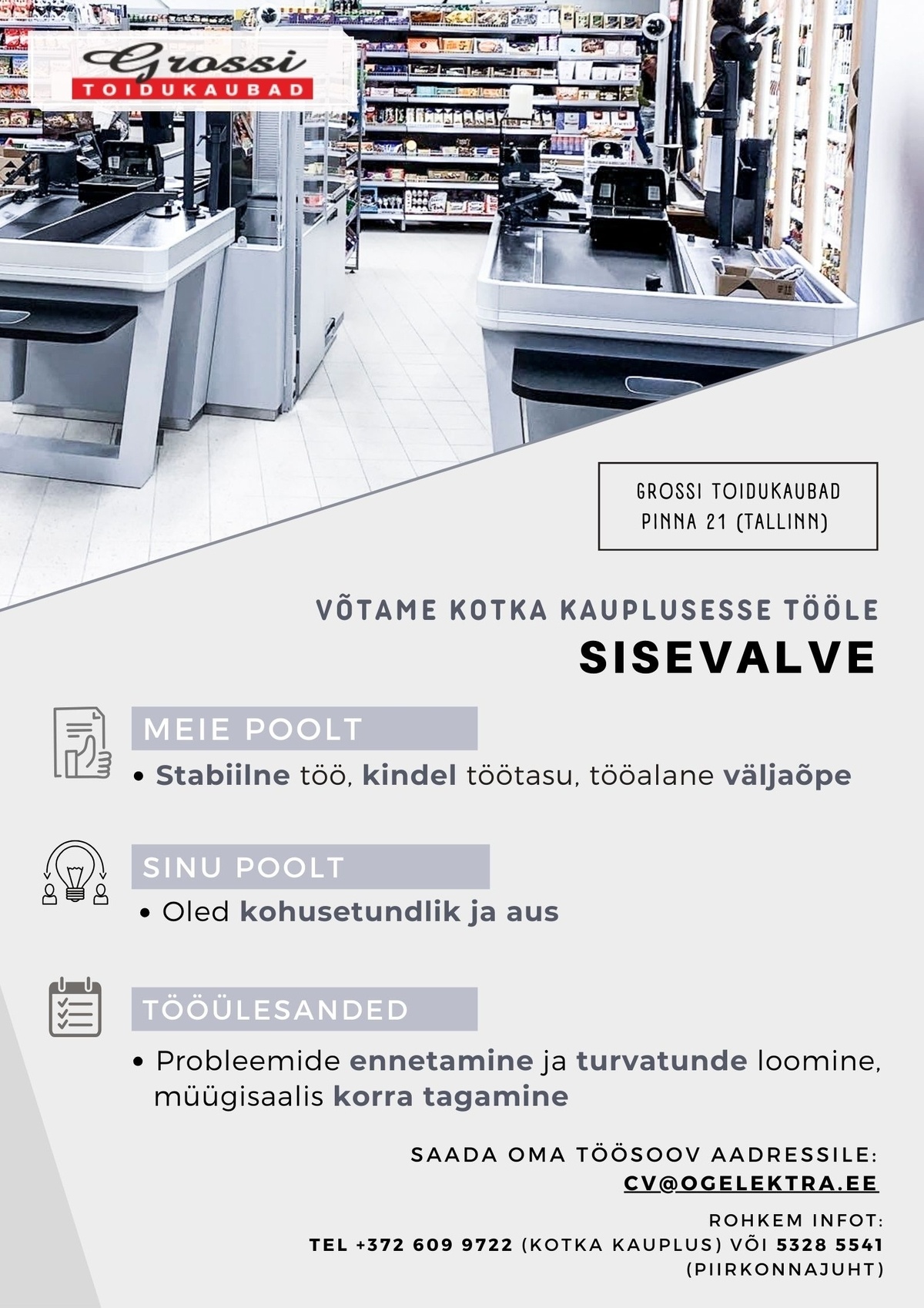 OG Elektra AS Sisevalve (Kotka)