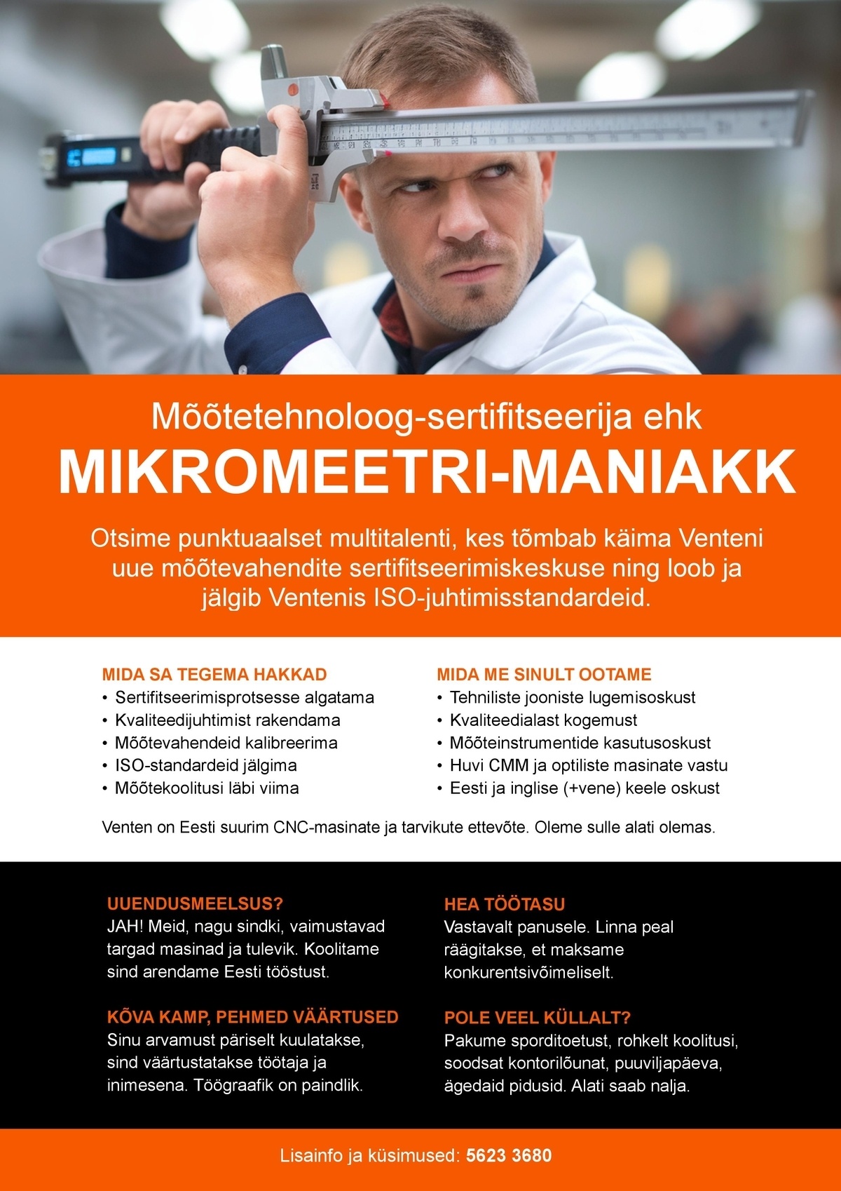 Venten OÜ Mikromeetri-maniakk