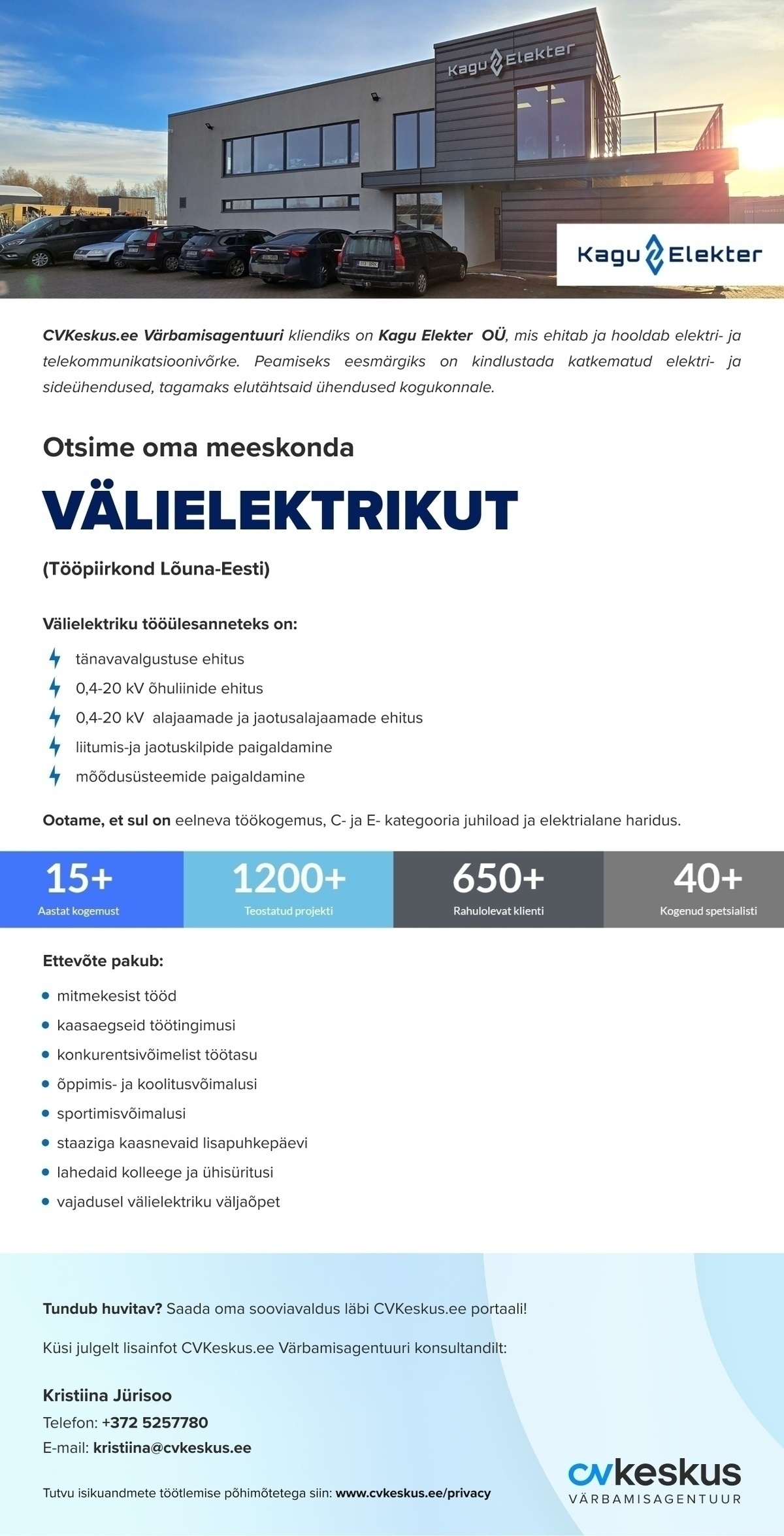 Kagu Elekter OÜ VÄLIELEKTRIK