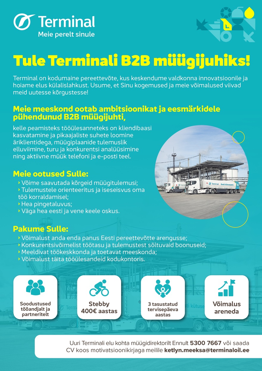 AS Terminal B2B müügijuht