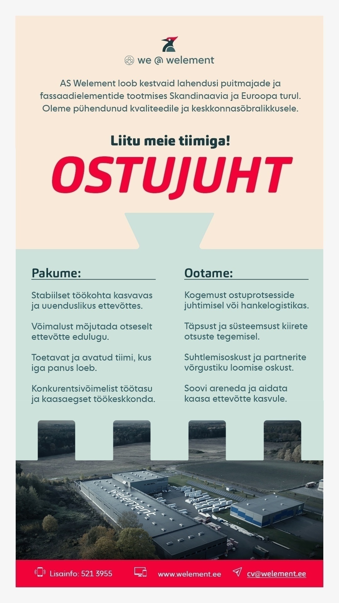 WELEMENT AS Ostujuht
