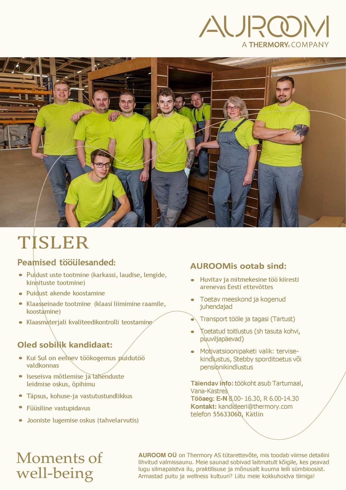 Thermory AS Tisler