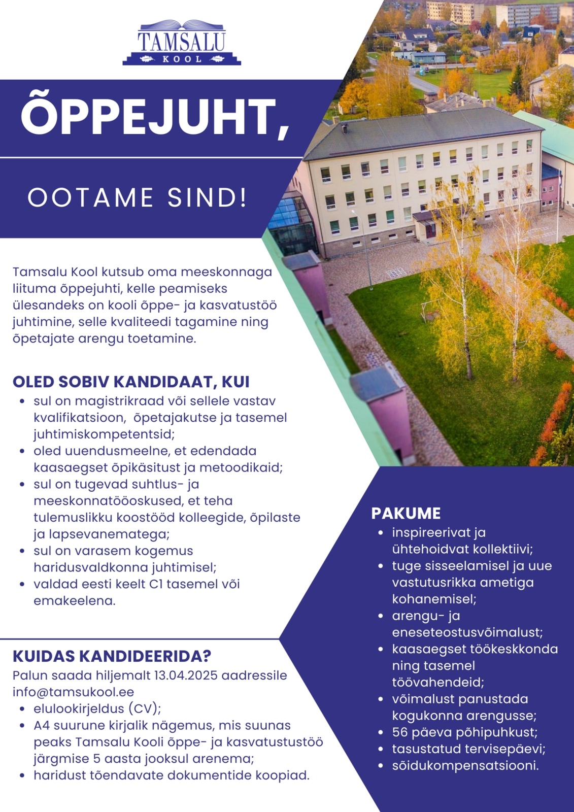 Tamsalu Kool Õppejuht
