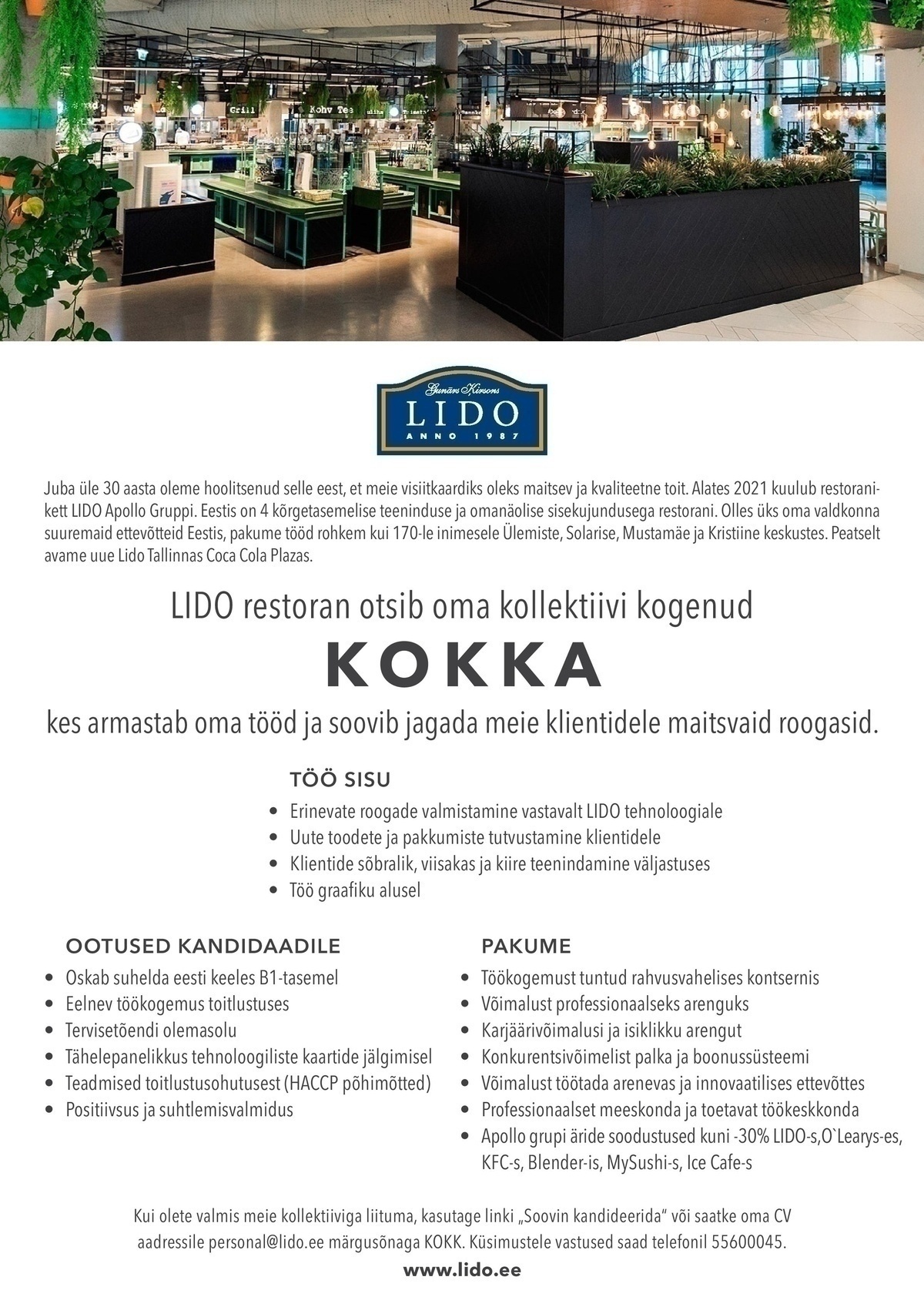 ODIL EESTI OÜ NOORKOKK (Solarise keskus)