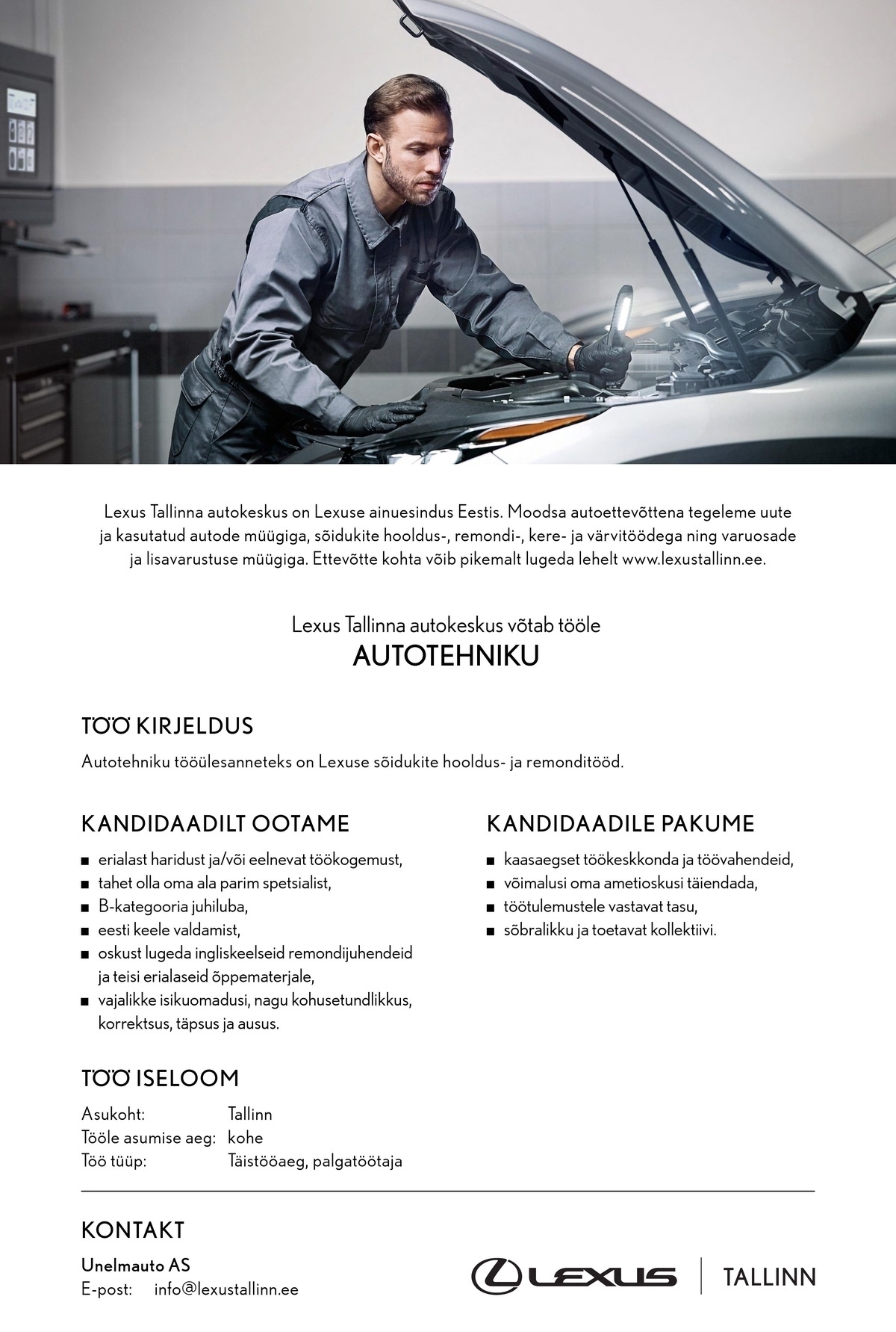 Unelmauto AS AUTOTEHNIK
