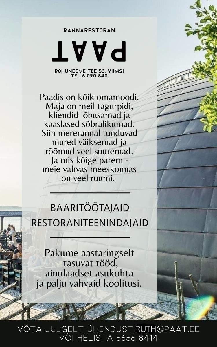 Merikapsas OÜ Teenindaja