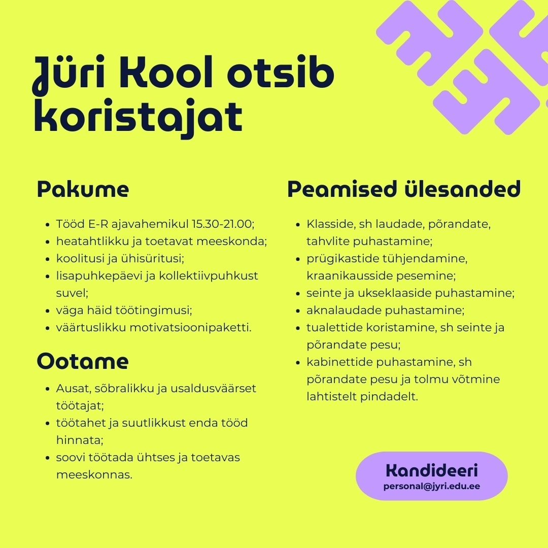 Jüri Kool Koristaja