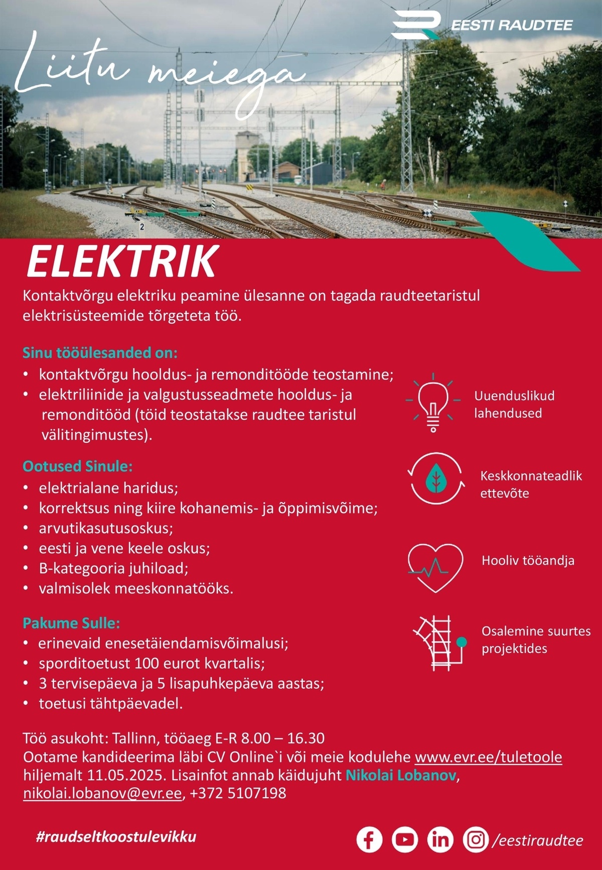 Eesti Raudtee AS Elektrik