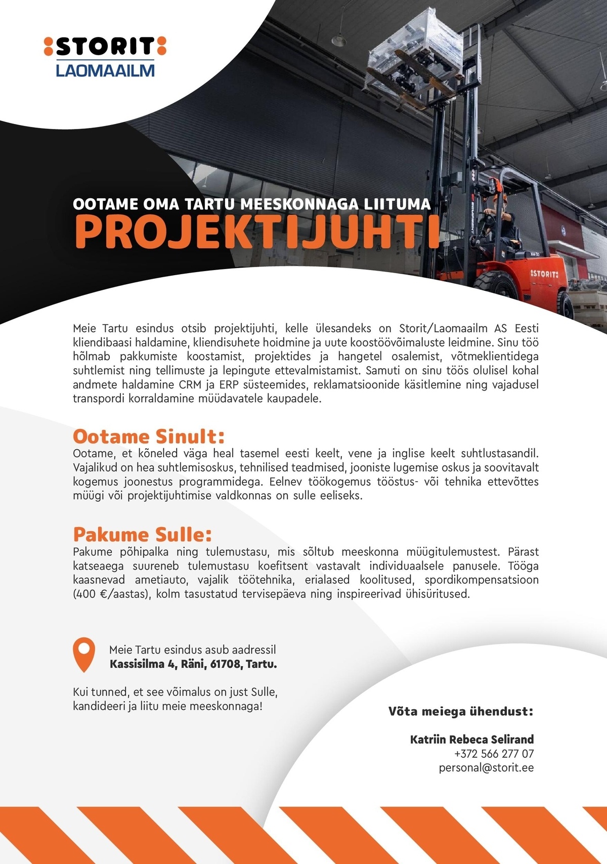 Laomaailm AS Projektijuht