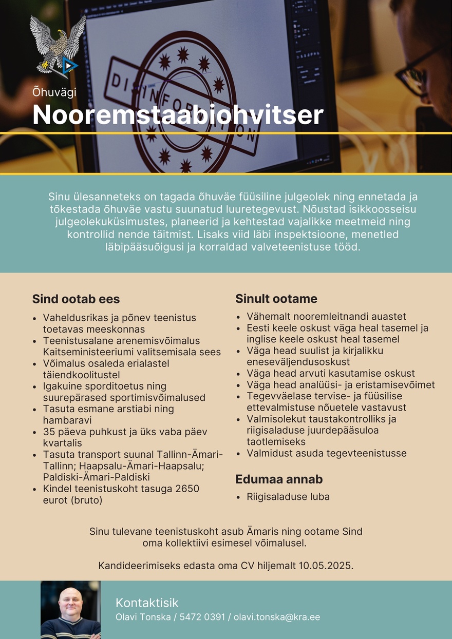 Õhuvägi Nooremstaabiohvitser