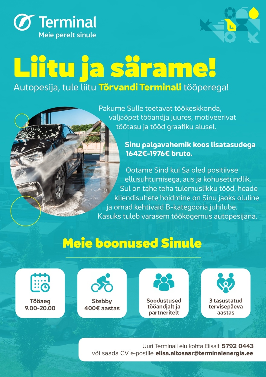 AS Terminal Autopesija Tõrvandi teenindusjaama
