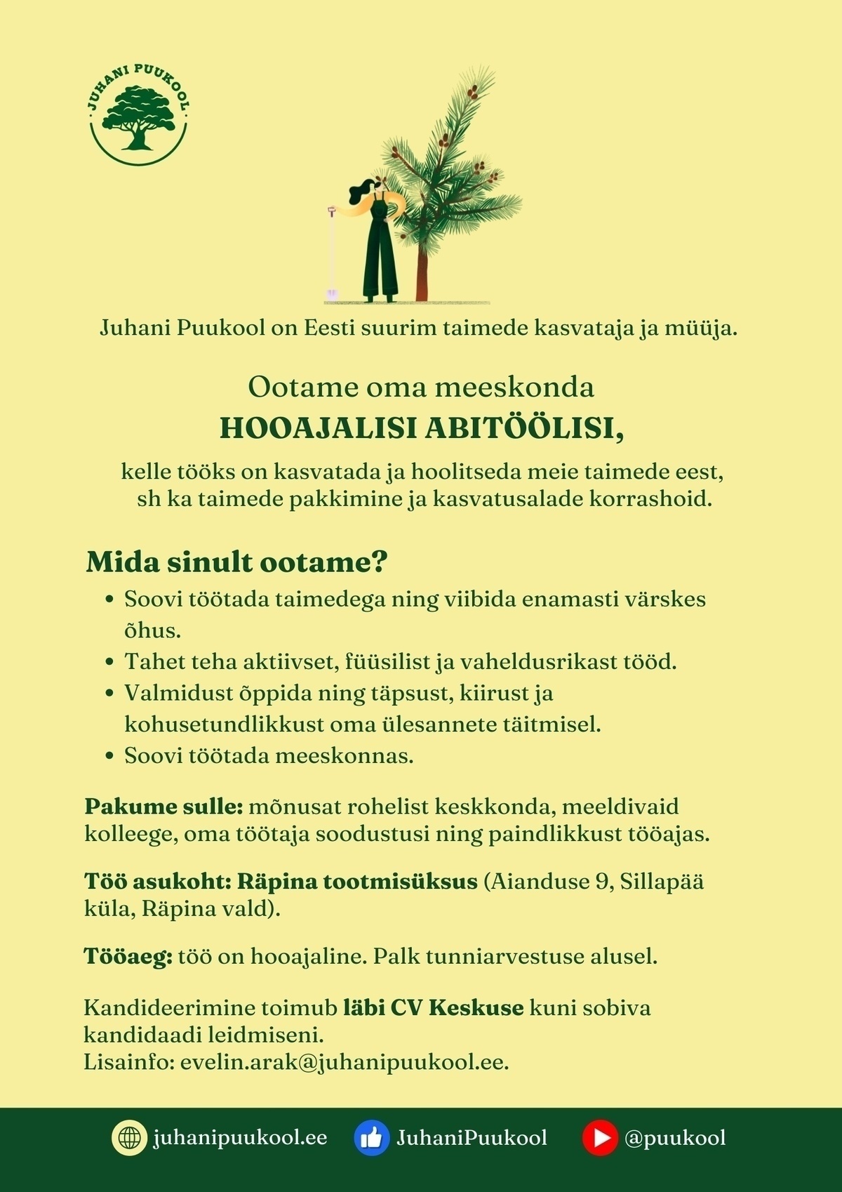 Plantex AS Abitööline