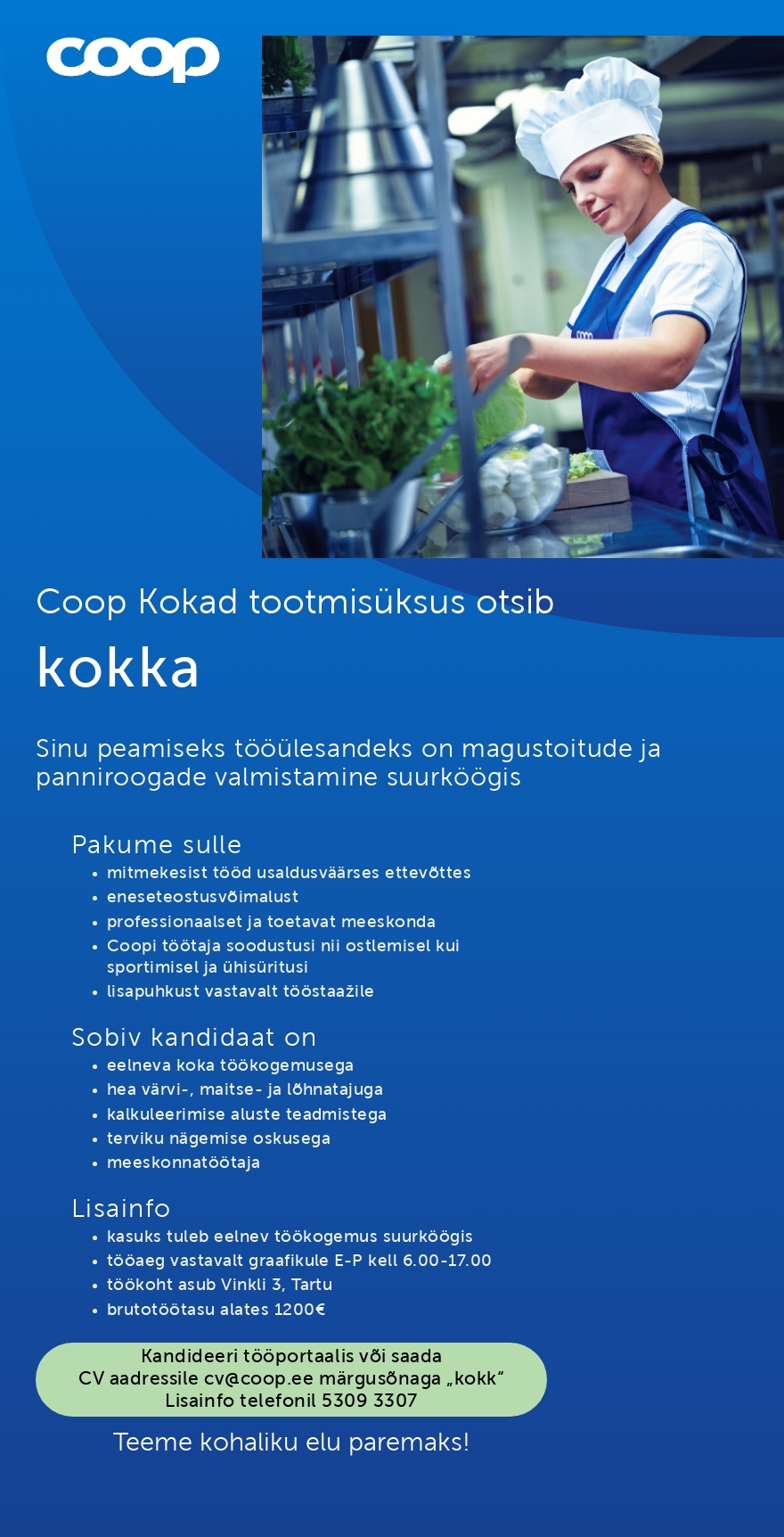 Coop Eesti Keskühistu Kokk (Coop Kokad)
