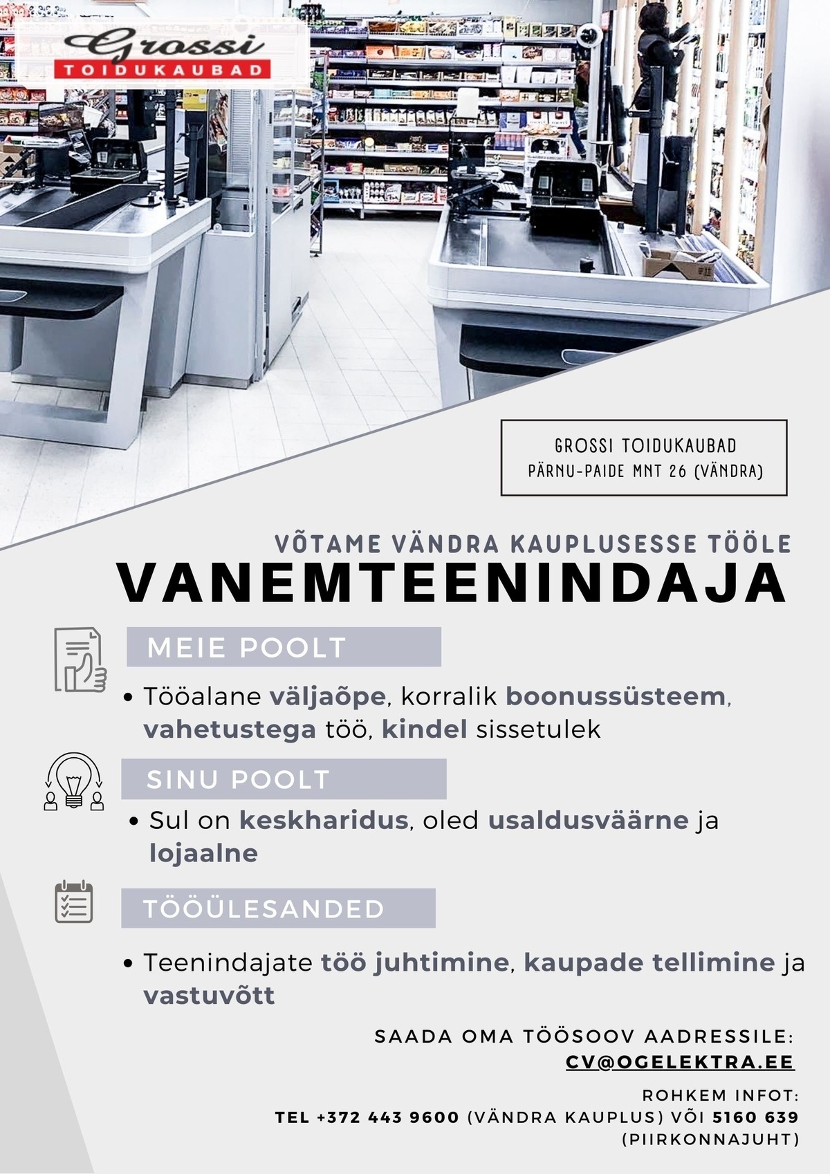 OG Elektra AS Vanemteenindaja (Vändra)