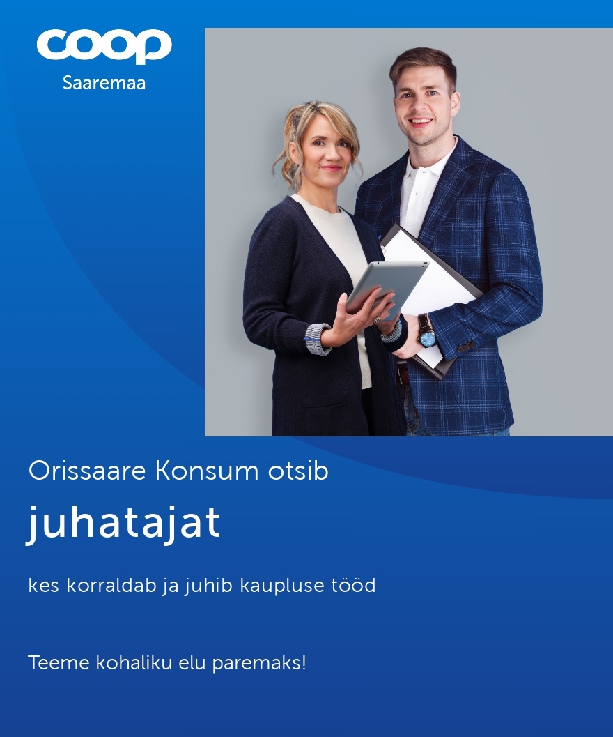 Saaremaa Tarbijate Ühistu Juhataja Orissaare Konsumisse (Coop Saaremaa)