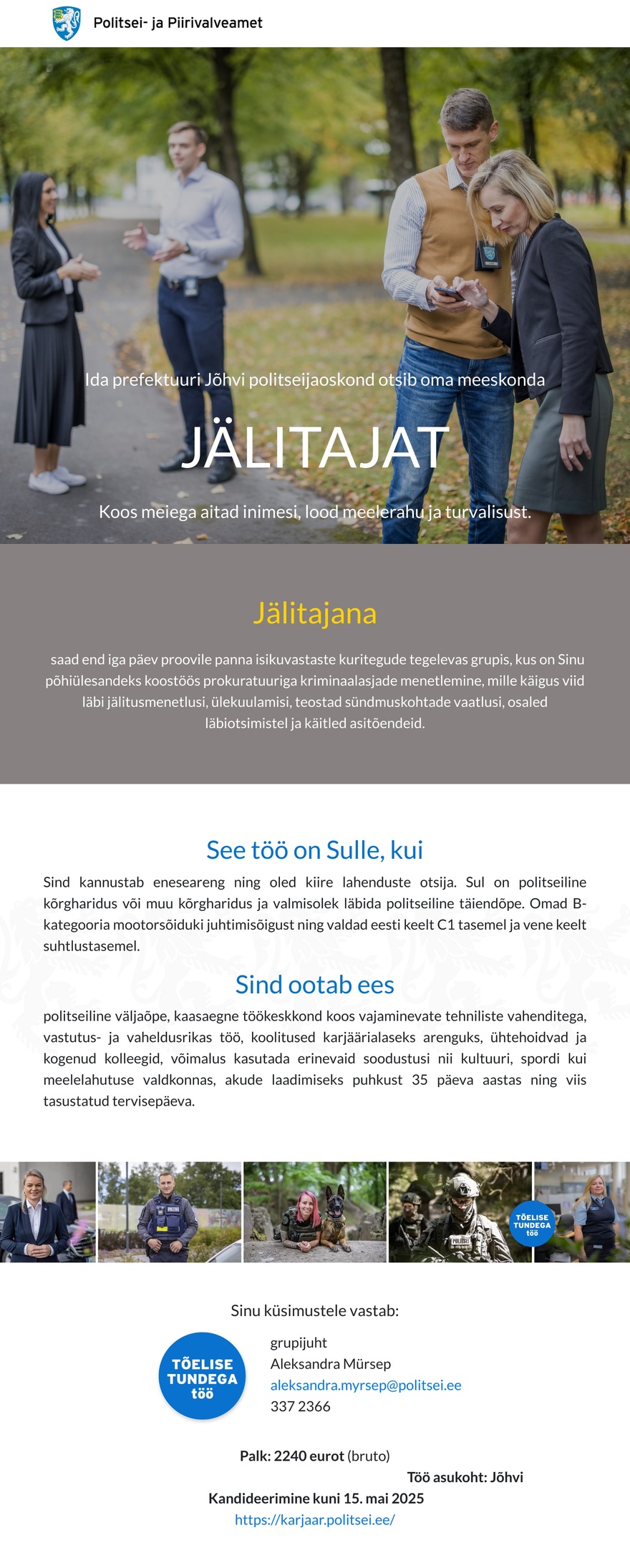 Politsei- ja Piirivalveamet Jälitaja
